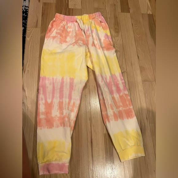 Electric & Rose Pants - Electric & Rose Tye Die Sweatpants.Size XS.